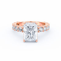 Olivia | 3ct Radiant Cut Basket Setting Engagement Ring