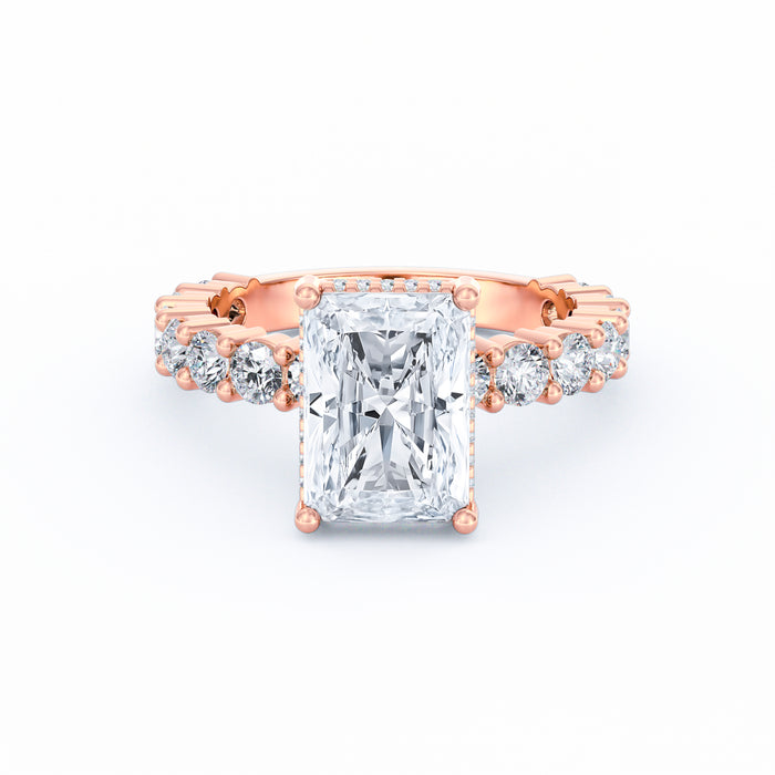 Olivia | 3ct Radiant Cut Basket Setting Engagement Ring