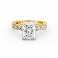 Olivia | 3ct Radiant Cut Basket Setting Engagement Ring
