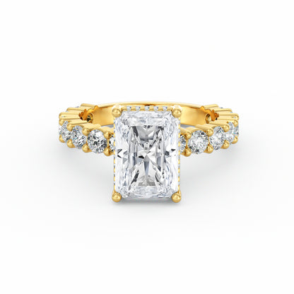 Olivia | 3ct Radiant Cut Basket Setting Engagement Ring