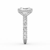 Olivia | 3ct Radiant Cut Basket Setting Engagement Ring