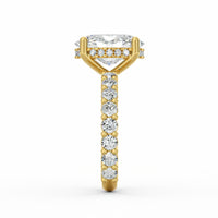 Olivia | 3ct Oval Cut Basket Setting Engagement Ring
