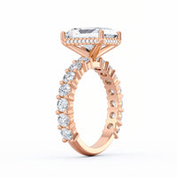 Olivia | 3ct Radiant Cut Basket Setting Engagement Ring