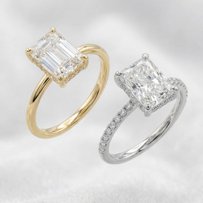 Lab Grown 2CT Engagement Rings
