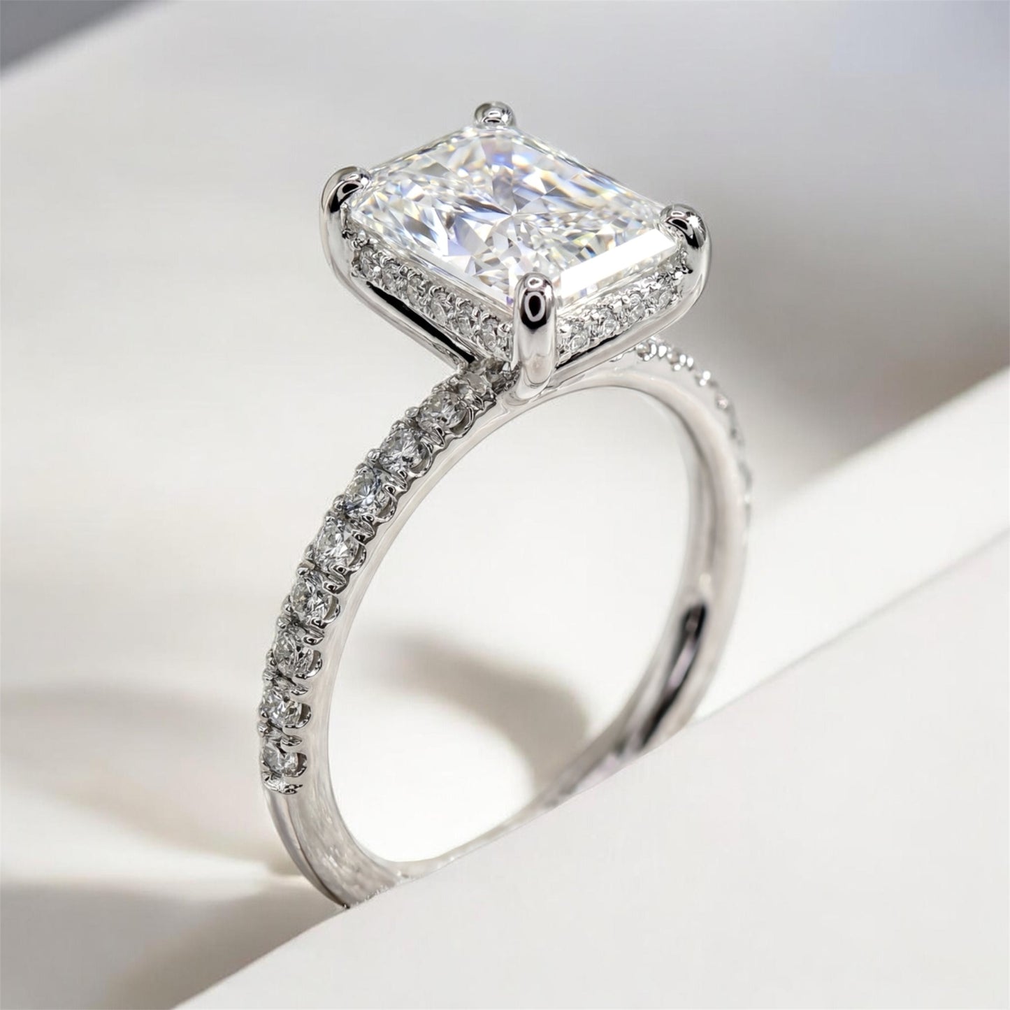 Lab Grown 2CT Engagement Rings