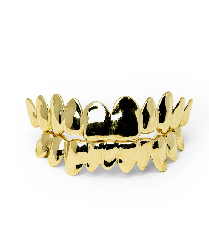 Plain Gold Grillz