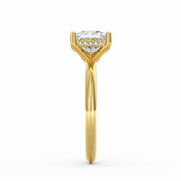 Sienna | 2ct Princess Cut Hidden Halo Engagement Ring
