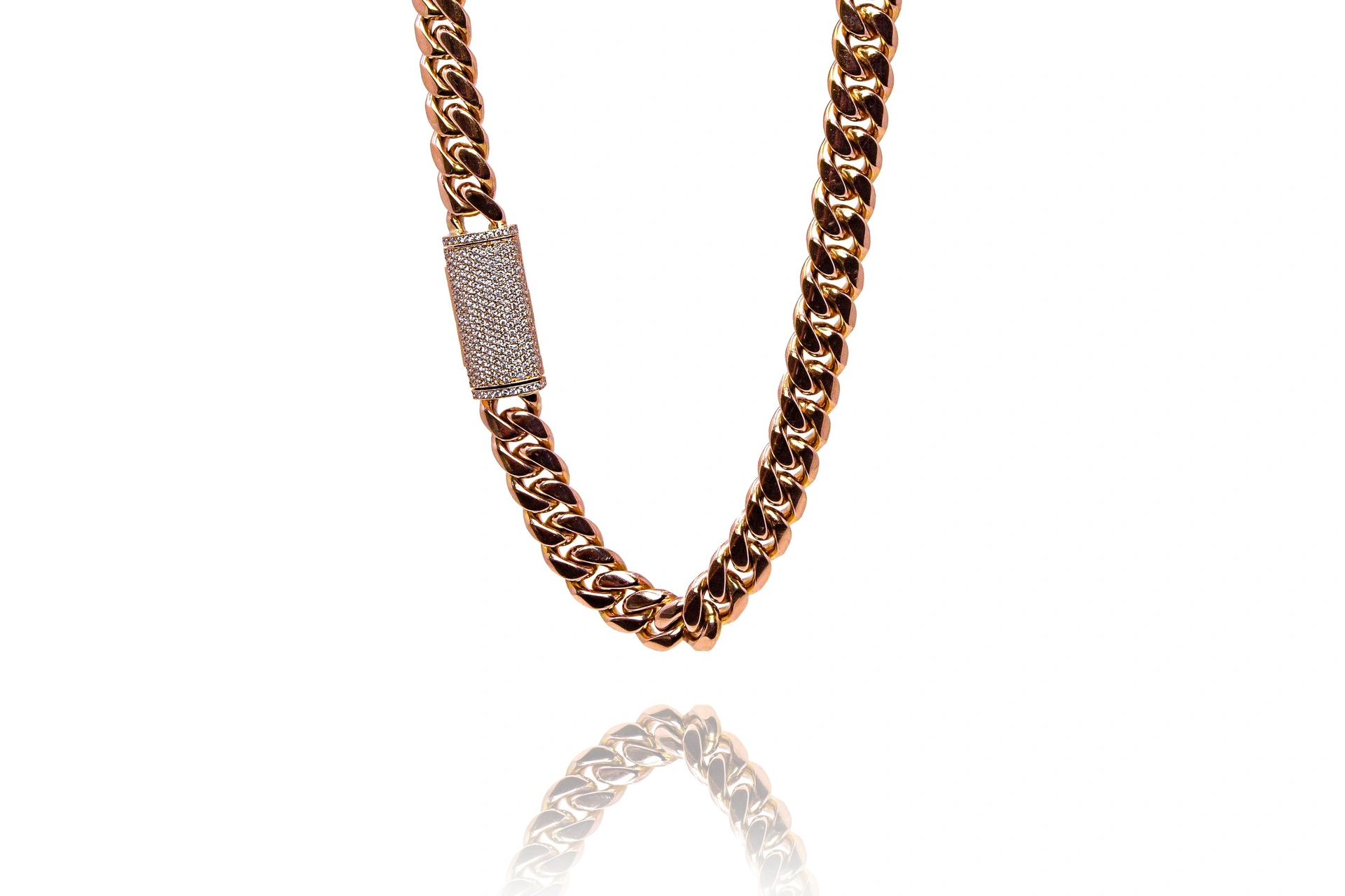 Rose Gold Cuban Link Chain